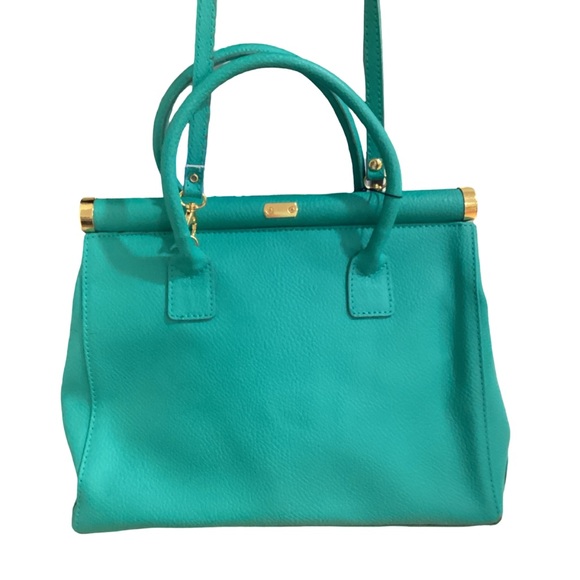 🚨 NWT Vera Pelle Bright Borsa Large Leather Pebble Embossed P… - Picture 6 of 12